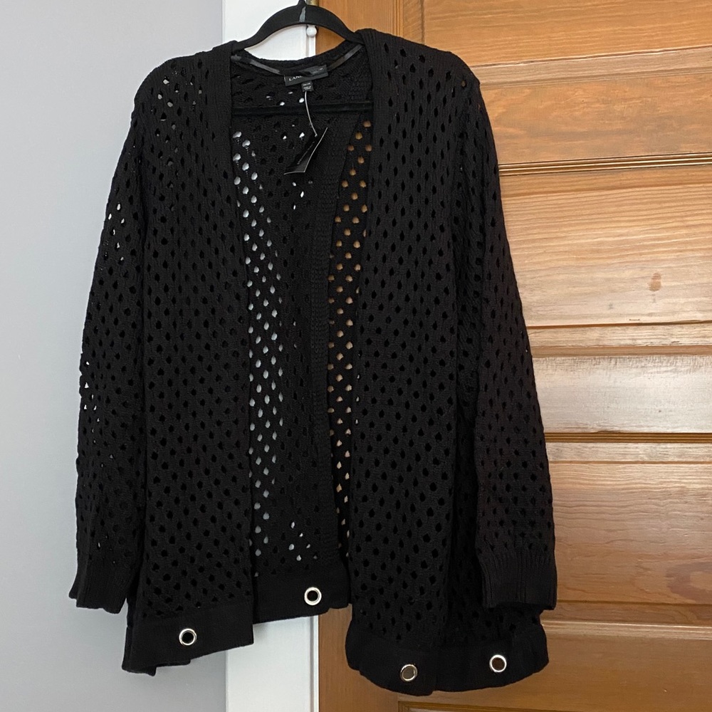 Lane Bryant Black Cardigan